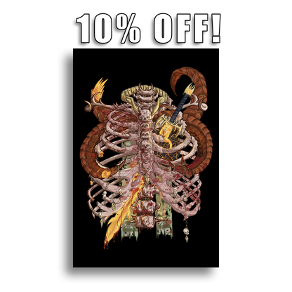 Numbskulls | Bones of Blood 2024 - Art print