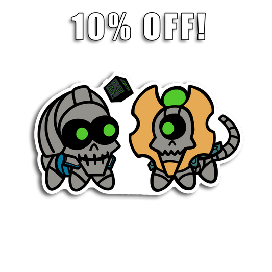 Numbskulls | The Archeologist and the Astromancer - Sticker