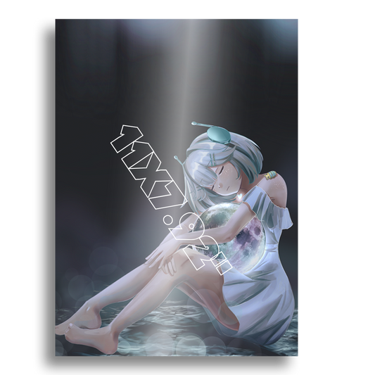 ellieminibot | The Moon's Embrace - Postcard